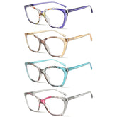 4 Pack Blue Light Glasses for Men Women Fashion Computer Screen Gaming TV Phones Anti Eyestrain